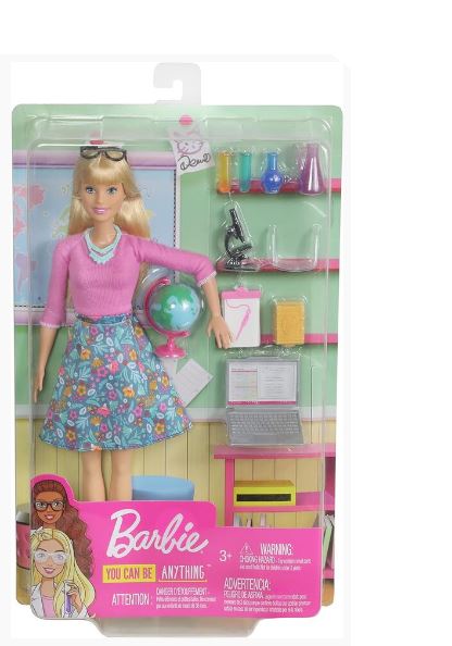 BARBIE YOU CAN BE ANYTHING FASHION DOLL - TEACHER