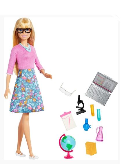 BARBIE YOU CAN BE ANYTHING FASHION DOLL - TEACHER
