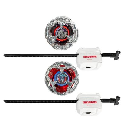 BEYBLADE X TRANSFORMERS COLLAB MULTIPACK - OPTIMUS PRIME  4-60P AND MEGATRON 4-80B