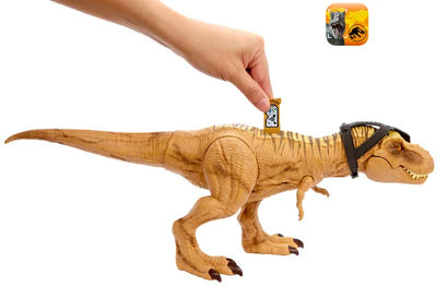 JURASSIC WORLD - DINO TRACKERS HUNT AND CHOMP ROARING TYRANNOSAURUS REX