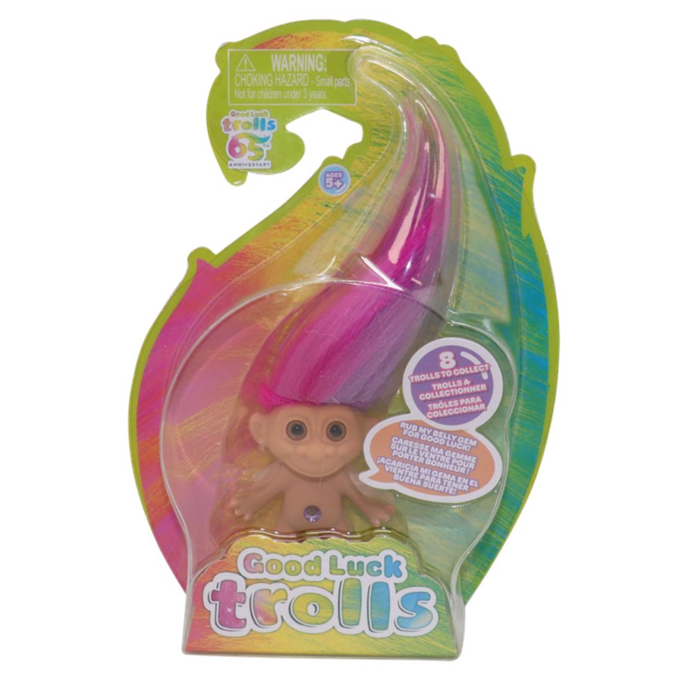 GOOD LUCK  SINGLE TROLLS FIGURES - ASSORTMENT