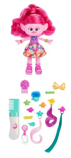 TROLLS BAND TOGETHER HAIR-TASTIC QUEEN POPPY FASHION DOLL