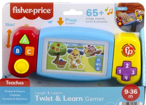 FISHER PRICE LAUGH AND LEARN - TWIST AND LEARN GAMER