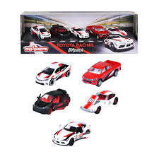 MAJORETTE TOYOTA RACING 5PC BOX GIFTPACK