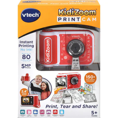 VTECH KIDIZOOM PRINTCAM - RED