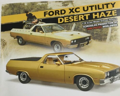 CLASSIC CARLECTABLES 1:18 FORD XC UTILITY - DESERT HAZE