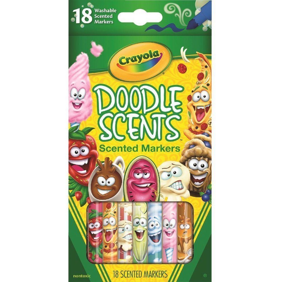 CRAYOLA DOODLE SCENTS WASHABLE | CRAYOLA | Toyworld Frankston