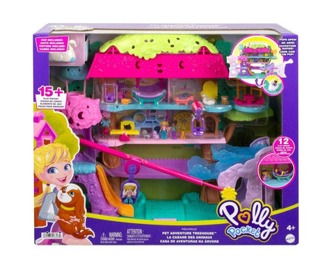 POLLY POCKET PET ADVENTURE TREE HOUSE