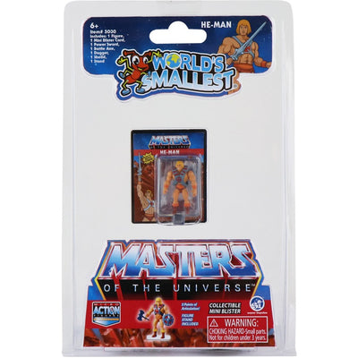 WORLDS SMALLEST MASTERS OF THE UNIVERSE MICROACTION FIGS ASSORTED