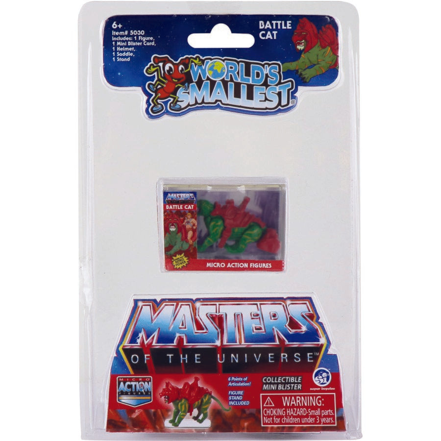 WORLDS SMALLEST MASTERS OF THE UNIVERSE MICROACTION FIGS ASSORTED