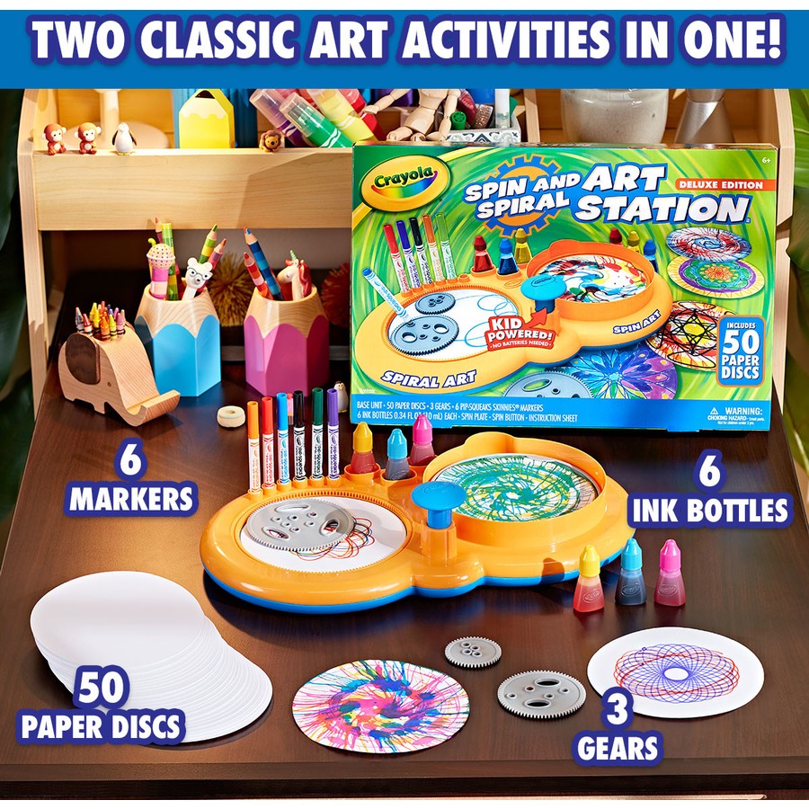 Spin & Spiral Art Station Deluxe