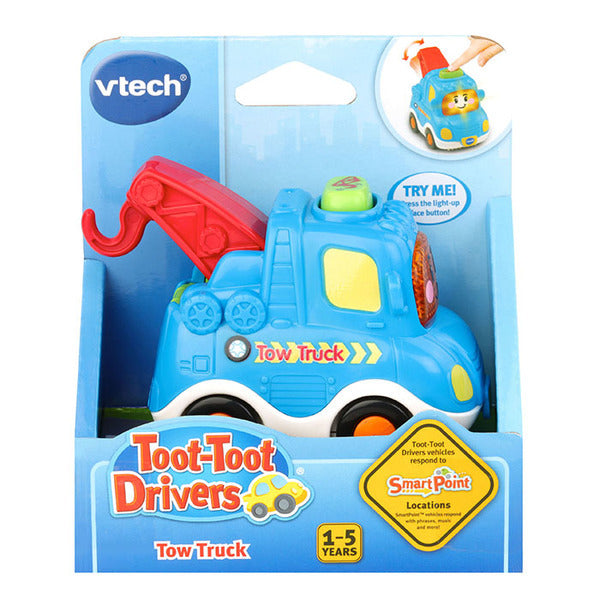 VTECH TOOT TOOT DRIVERS VEHICLE ASSORTMENT - TOW TRUCK