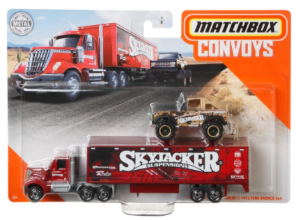 MATCHBOX CONVOY DIE CASSORTED TRUCKS