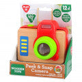 PLAYGO BEECH WOOD PEEK & SNAP CAMERA BATTERY OPERATED