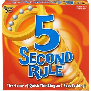 5 SECOND RULE BOARD GAME