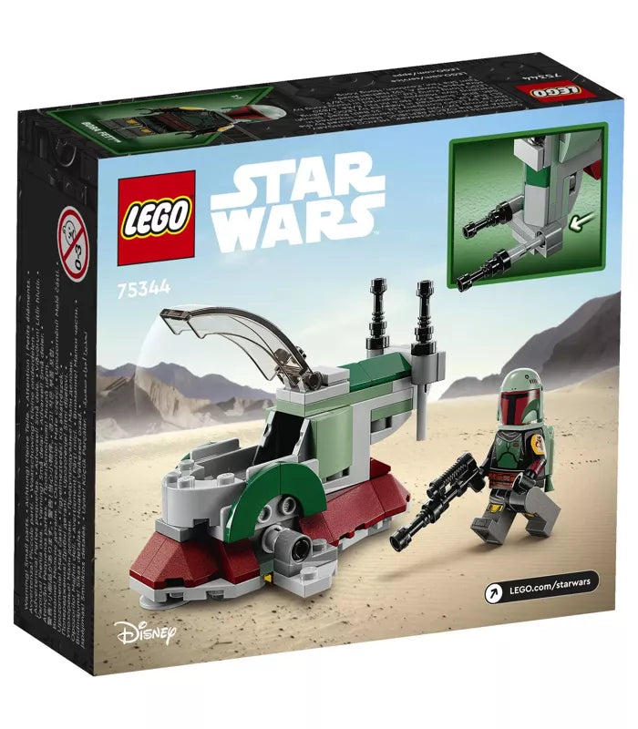 LEGO 75344 STAR WARS BOBA FETTS STARSHIP MICROFIGHTER