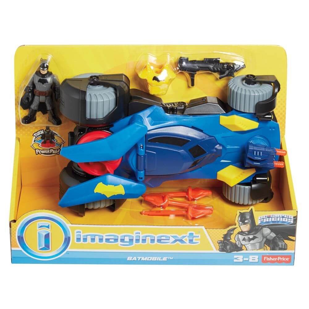 FISHER PRICE IMAGINEXT DELUXE BATMOBILE