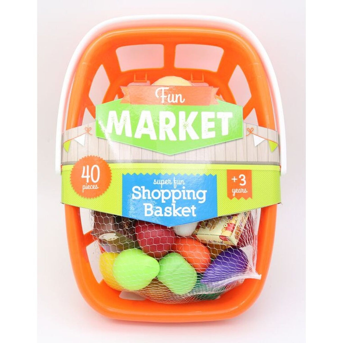 FUN MARKET BASKET W/FOOD 40PC