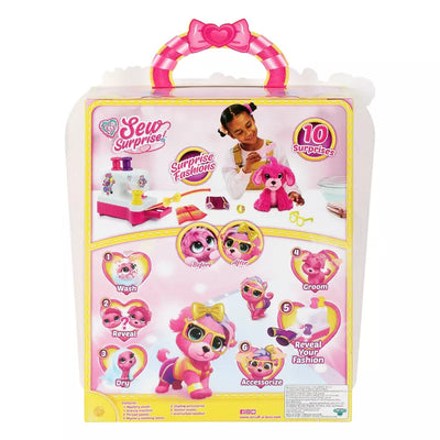 LITTLE LIVE PETS: SCRUFF-A-LUVS SEW SURPRISE FASHION PLUSH PINK