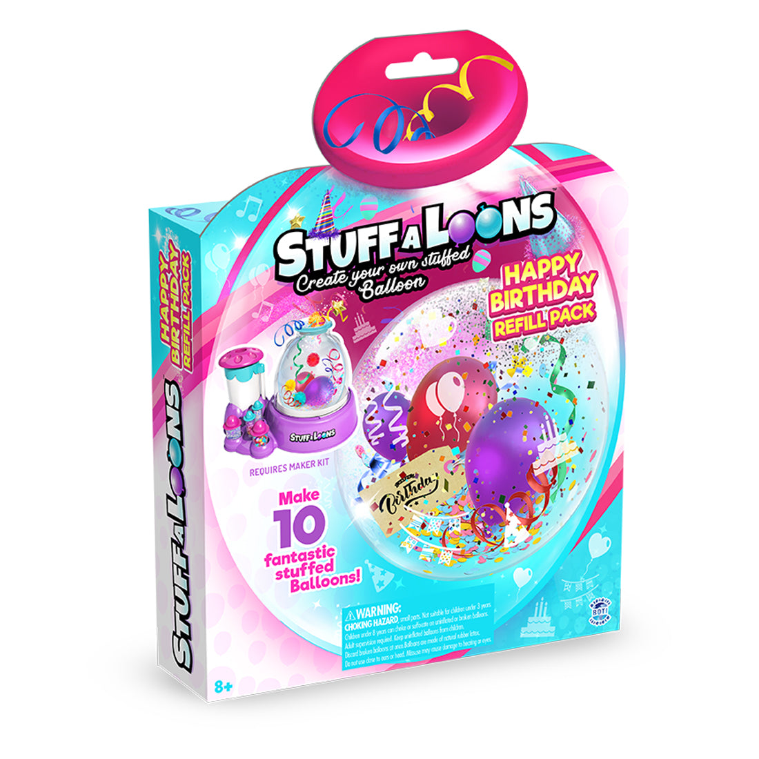 STUFFALOONS HAPPY BIRTHDAY REFILL PACK