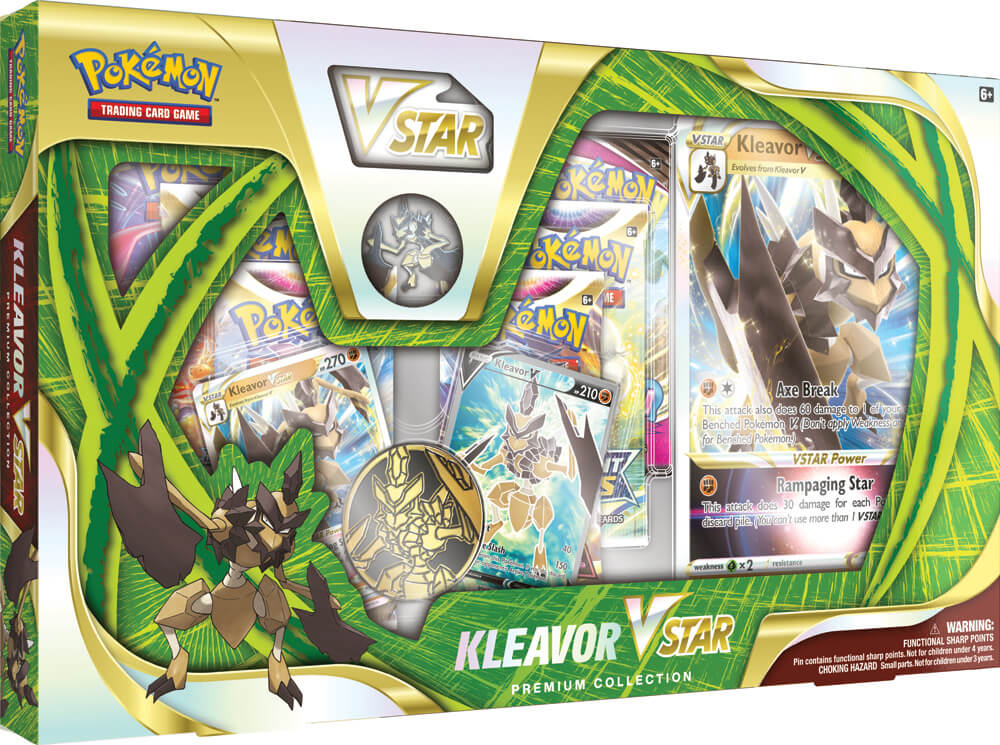 POKEMON TCG: KLEAVOR VSTAR PREMIUM COLLECTION