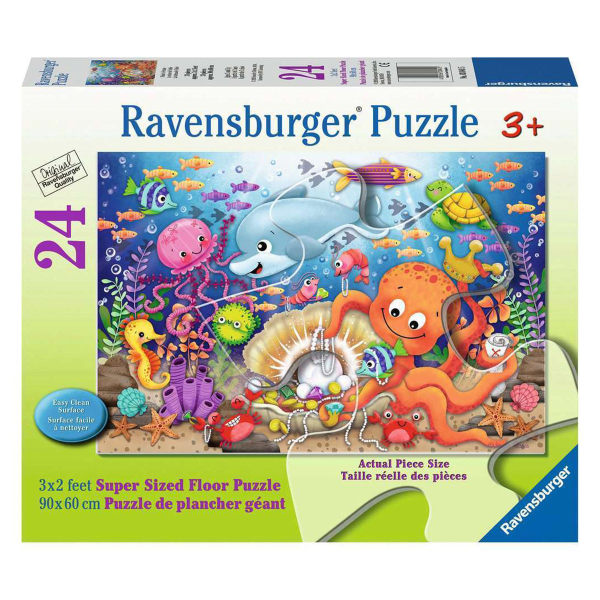 RAVENSBURGER 030415 - FISHIES FORTUNE 24 PIECE PUZZLE