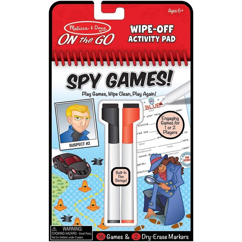 MELISSA & DOUG ON THE GO SPY GAMES