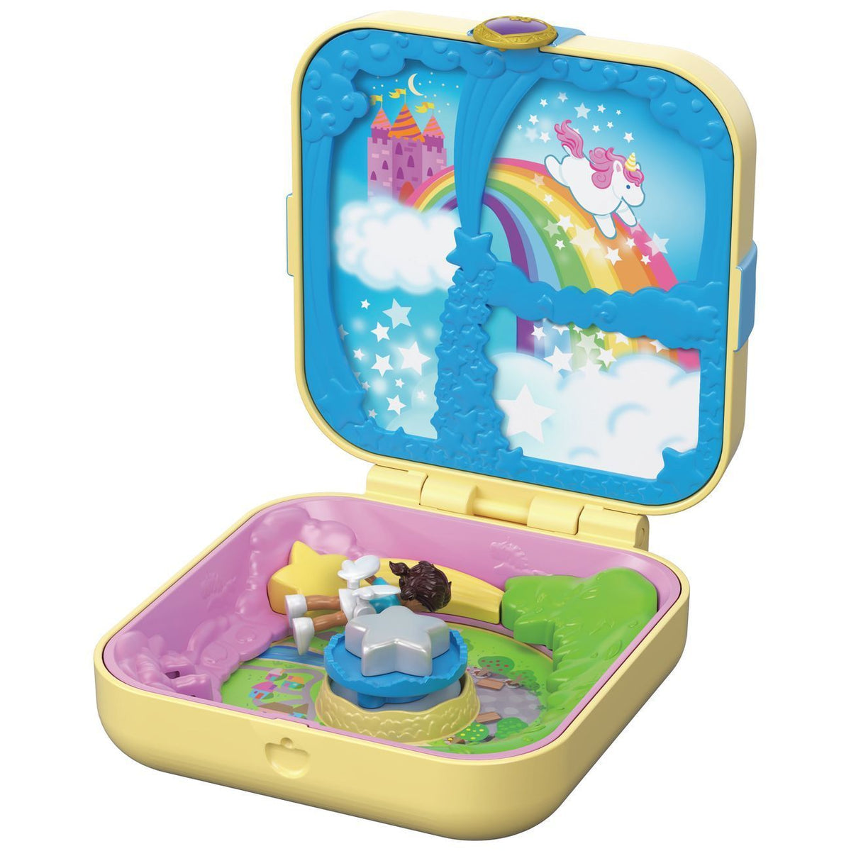 POLLY POCKET HIDDEN HIDEOUTS - UNICORN UTOPIA