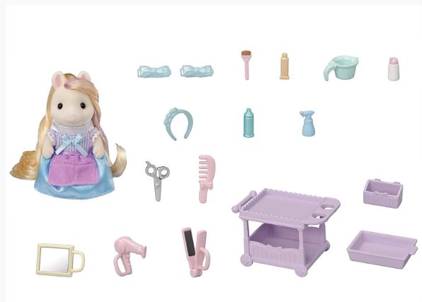 SYLVANIAN FAMILIES - PONY'S HAIR STYLIST SET