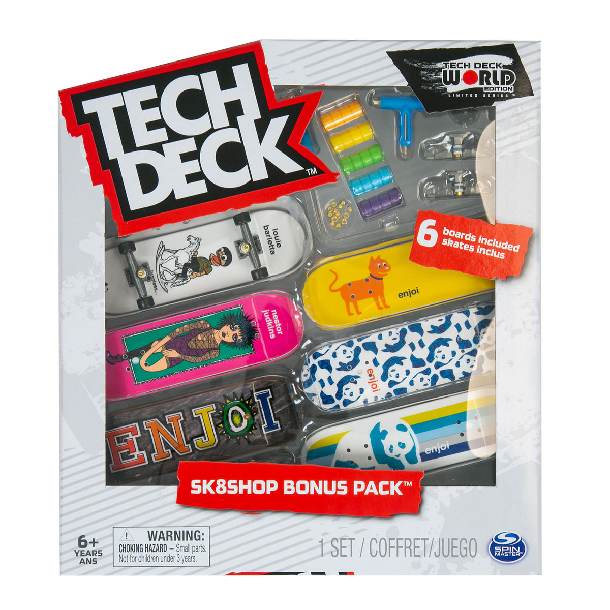 TECH DECK SKATE SHOP BONUS ASSORTMENT | TECH DECK | Toyworld Frankston