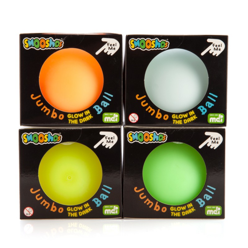 SMOOSHOS GLOW IN THE DARK STICKY SPLAT BALLZ