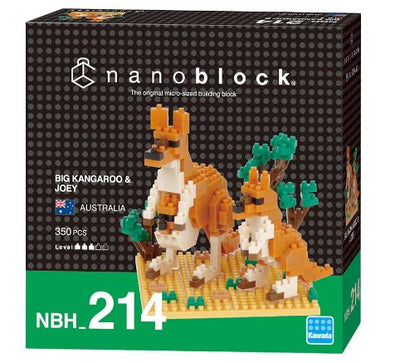 NANOBLOCK - BIG KANGAROO & JOEY