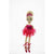 45CM POSIE PINK SEQUIN BALLERINA