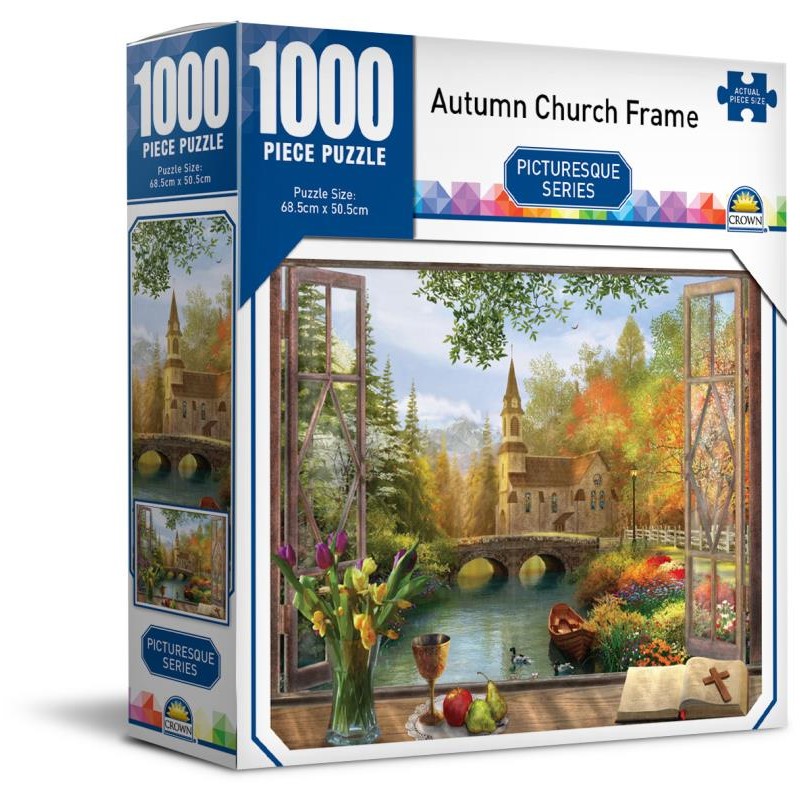 1000 PC PICTURESQUE SERIES - ASSORTMENT