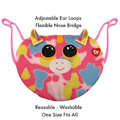 TY BEANIE BOOS MASK - FANTASIA MULTI UNICORN