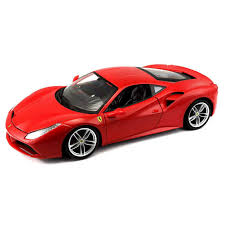 BURAGO 1:18 FERRARI SIGNATURE 488 GTB - RED