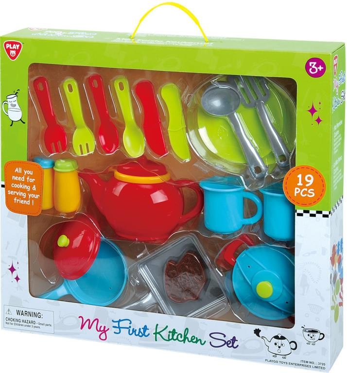 PLAYGO MY FIRST KITCHEN SET 19 PCS