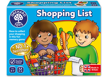 ORCHARD GAME - SHOPPING LIST | ORCHARD TOYS | Toyworld Frankston